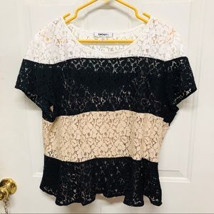 DKNYC Lacey Blouse with Cami